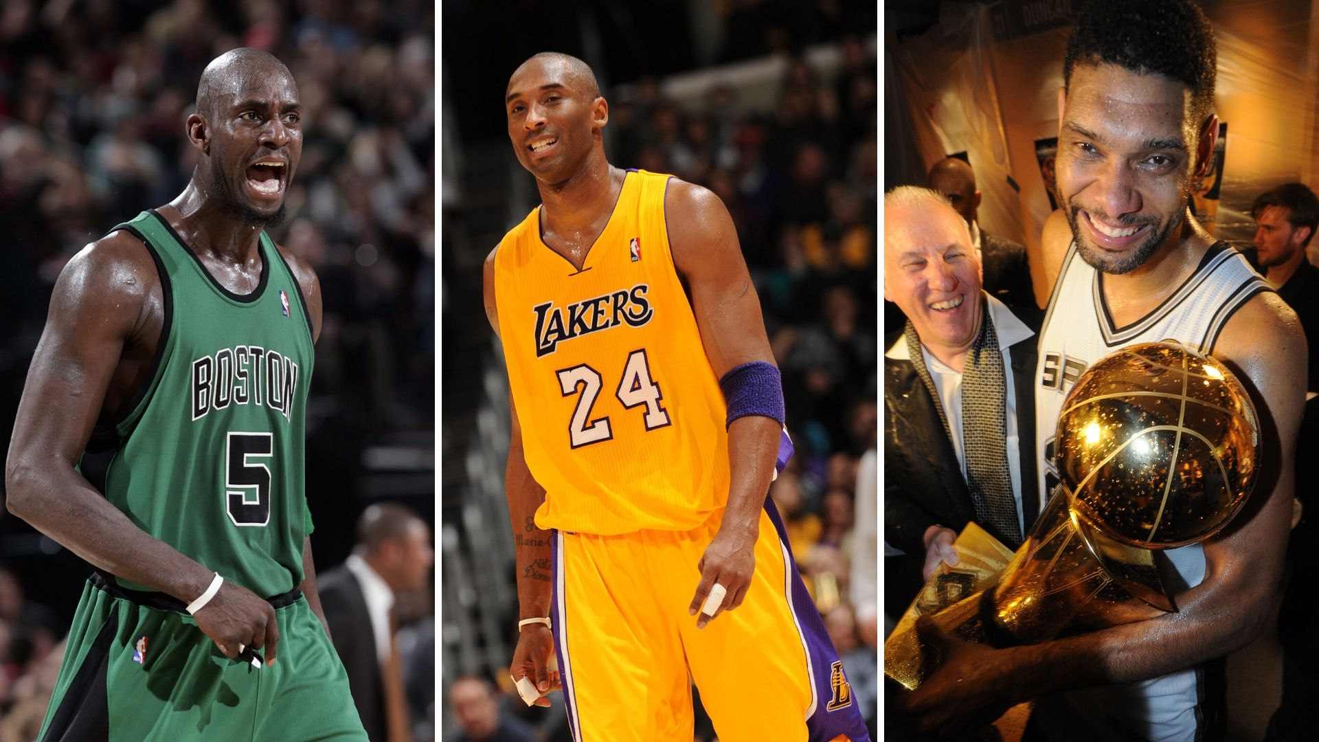 garnett, bryant, duncan